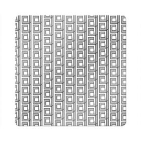 Магнит виниловый Квадрат с принтом Архитектура в Новосибирске, полимерный материал с магнитным слоем | размер 9*9 см, закругленные углы | архитектура | бетон | брутализм | геометрия | квадраты | кубизм | кубы | паттерн | хрущевки