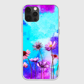 Чехол для iPhone 12 Pro Max с принтом Цветов аромат в Новосибирске, Силикон |  | Тематика изображения на принте: flowers | акварельные | бабочки | бутоны | градиент | искусство | картины | краски | красочные | лепестки | лучшая | любимая | небеса | облака | пейзаж | подарок | поле | полевые | природа | растения