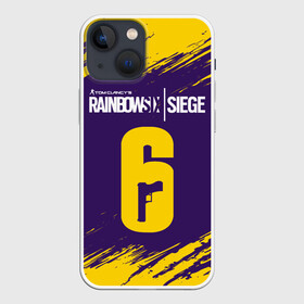 Чехол для iPhone 13 mini с принтом RAINBOW SIX SIEGE   РАДУГА 6 в Новосибирске,  |  | clancy | logo | rainbow | siege | six | tom | знак | игра | игры | лого | логотип | логотипы | осада | радуга | радуга 6 | радуга6 | рэйнбоу | символ | символы | шесть