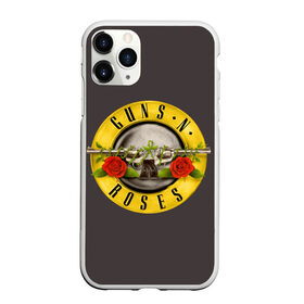 Чехол для iPhone 11 Pro Max матовый с принтом Guns n Roses в Новосибирске, Силикон |  | Тематика изображения на принте: music | rock | группа | звезда | рок
