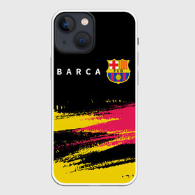 Чехол для iPhone 13 mini с принтом BARCELONA   БАРСЕЛОНА в Новосибирске,  |  | barca | barcelona | barsa | barselona | fcb | logo | messi | барса | барселона | знак | клуб | лого | логотип | логотипы | месси | символ | символы | футбол | футбольная | футбольный