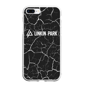 Чехол для iPhone 7Plus/8 Plus матовый с принтом LINKIN PARK ЛИНКИН ПАРК в Новосибирске, Силикон | Область печати: задняя сторона чехла, без боковых панелей | linkin | linkinpark | logo | lp | music | park | rock | линкин | линкинпарк | лого | логотип | логотипы | лп | музыка | парк | рок | символ