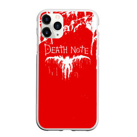 Чехол для iPhone 11 Pro матовый с принтом Death Note в Новосибирске, Силикон |  | Тематика изображения на принте: 