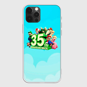 Чехол для iPhone 12 Pro Max с принтом Mario в Новосибирске, Силикон |  | Тематика изображения на принте: 35 | mario | mario 3d all stars | mario 3d world | mario bros | super mario | марио