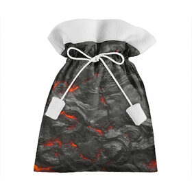 Подарочный 3D мешок с принтом Застывшая лава в Новосибирске, 100% полиэстер | Размер: 29*39 см | абстрактные | абстрактный | абстракция | вилканический | вулкан | вулканические | камень | лава | магма | обсидиан | обсидиановый | огонь