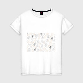 Женская футболка хлопок с принтом Ползучие жучки в Новосибирске, 100% хлопок | прямой крой, круглый вырез горловины, длина до линии бедер, слегка спущенное плечо | букашка | жук | жуки | жучара | жучки