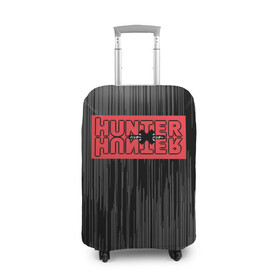Чехол для чемодана 3D с принтом Hunter x Hunter в Новосибирске, 86% полиэфир, 14% спандекс | двустороннее нанесение принта, прорези для ручек и колес | killua | мультфильм | охотник х охотник