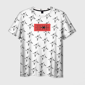 Мужская футболка 3D с принтом Hunter x Hunter в Новосибирске, 100% полиэфир | прямой крой, круглый вырез горловины, длина до линии бедер | killua | мультфильм | охотник х охотник