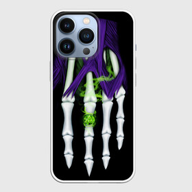 Чехол для iPhone 13 Pro с принтом Нежить Чернокнижник в Новосибирске,  |  | alchemist | undead | warlock | алхимик | нежить | скелет | чернокнижник