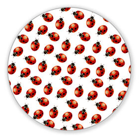 Коврик для мышки круглый с принтом Нашествие божьих коровок в Новосибирске, резина и полиэстер | круглая форма, изображение наносится на всю лицевую часть | animals | cute | girl | ladybug | nature | pattern | red | summer | бабочки | божьи коровки | божья коровка | горошек | девушкам | животные | жук | жуки | кружочки | крылья | лето | милые | насекомые | паттерн | пауки | подарок