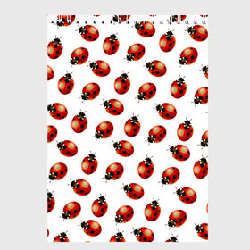 Скетчбук с принтом Нашествие божьих коровок в Новосибирске, 100% бумага
 | 48 листов, плотность листов — 100 г/м2, плотность картонной обложки — 250 г/м2. Листы скреплены сверху удобной пружинной спиралью | Тематика изображения на принте: animals | cute | girl | ladybug | nature | pattern | red | summer | бабочки | божьи коровки | божья коровка | горошек | девушкам | животные | жук | жуки | кружочки | крылья | лето | милые | насекомые | паттерн | пауки | подарок
