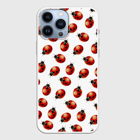 Чехол для iPhone 13 Pro Max с принтом Нашествие божьих коровок в Новосибирске,  |  | animals | cute | girl | ladybug | nature | pattern | red | summer | бабочки | божьи коровки | божья коровка | горошек | девушкам | животные | жук | жуки | кружочки | крылья | лето | милые | насекомые | паттерн | пауки | подарок