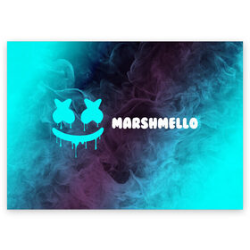 Поздравительная открытка с принтом MARSHMELLO / МАРШМЕЛЛОУ в Новосибирске, 100% бумага | плотность бумаги 280 г/м2, матовая, на обратной стороне линовка и место для марки
 | Тематика изображения на принте: face | logo | marsh | marshmallow | marshmello | marshmelo | mello | smile | лицо | лого | маршмеллов | маршмеллоу | маршмеллу | маршмело | маршмелов | маршмелоу | маска | музыка | рожица | символ | смайл | улыбка
