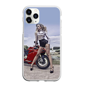 Чехол для iPhone 11 Pro Max матовый с принтом Biker Olga в Новосибирске, Силикон |  | celebrity | clouds | fashion | girl | model | motorcycle | nature | pose | sky | star | девушка | звезда | знаменитость | мода | модель | мотоцикл | небо | облака | природа