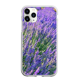 Чехол для iPhone 11 Pro Max матовый с принтом Lavender field в Новосибирске, Силикон |  | Тематика изображения на принте: field | green | lavender | nature | summer | violet | бутон | клумба. | лаванда | лето | лиловый | поле | сиреневый | фиолетовый | цветение | цветок | цветы