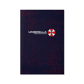 Обложка для паспорта матовая кожа с принтом UMBRELLA CORP / АМБРЕЛЛА в Новосибирске, натуральная матовая кожа | размер 19,3 х 13,7 см; прозрачные пластиковые крепления | Тематика изображения на принте: corp | corporation | evil | game | games | logo | resident | umbrella | амбрелла | зла | зонт | зонтик | игра | игры | корп | корпорация | лого | логотип | обитель | резидент | символ | эвил