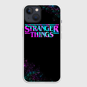 Чехол для iPhone 13 с принтом Очень странные дела в Новосибирске,  |  | netflix | stranger things | дела | из сериала | нетфликс | очень странные дела | сериал | странные | странные дела