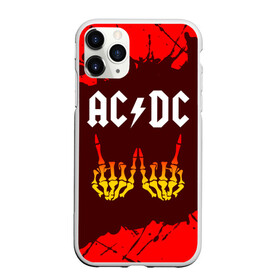 Чехол для iPhone 11 Pro Max матовый с принтом AC DС в Новосибирске, Силикон |  | ac dc | acdc | back to black | highway to hell | logo | music | rock | айси | айсидиси | диси | лого | логотип | молния | музыка | рок | символ | символика | символы | эйси | эйсидиси