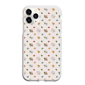 Чехол для iPhone 11 Pro Max матовый с принтом Швейные безделушки в Новосибирске, Силикон |  | арт | иголка | иголки | напёрсток | нитка | нитки | пуговица | пуговицы | рисунок | цветная пуговица | цветные пуговицы