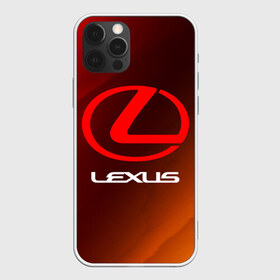 Чехол для iPhone 12 Pro Max с принтом LEXUS ЛЕКСУС в Новосибирске, Силикон |  | 