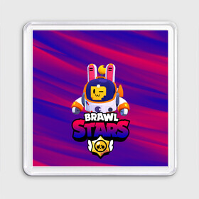 Магнит 55*55 с принтом ЛУННЫЙ СПРУТ BRAWL STARS в Новосибирске, Пластик | Размер: 65*65 мм; Размер печати: 55*55 мм | 8 bit | brawl | crow | leon | max | mecha | moon sprout | nani | rogue | sally | spike | sprout | stars | werewolf | wolf | бравл | волк | ворон | заяц | леон | лунный спрут | макс | мортис | нани | оборотень | ребенку | робот | салли 