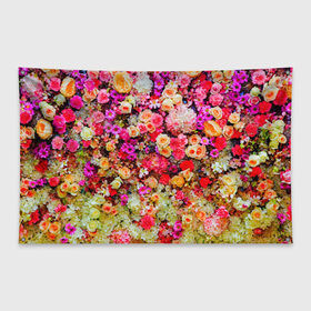 Флаг-баннер с принтом Цветы в Новосибирске, 100% полиэстер | размер 67 х 109 см, плотность ткани — 95 г/м2; по краям флага есть четыре люверса для крепления | весна | красивые цветы | красота | милые цветы | орхидея | пион | роза | розы | ромашка | сад | сирень | фиалка | цветок | цветочки | цветы