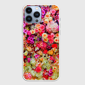 Чехол для iPhone 13 Pro Max с принтом Цветы в Новосибирске,  |  | Тематика изображения на принте: весна | красивые цветы | красота | милые цветы | орхидея | пион | роза | розы | ромашка | сад | сирень | фиалка | цветок | цветочки | цветы