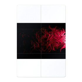 Магнитный плакат 2Х3 с принтом Fire в Новосибирске, Полимерный материал с магнитным слоем | 6 деталей размером 9*9 см | abstraction | background | patterns | red | shadow | абстракция | красный | тень | узоры | фон