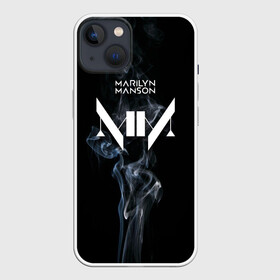 Чехол для iPhone 13 с принтом TRDMrnMsn, Marilyn Manson в Новосибирске,  |  | art | logo | manson | marilyn | rock | usa | великий | лого | логотип | мэнсон | мэрилин | рок | ужасный