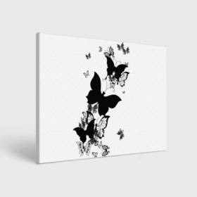 Холст прямоугольный с принтом Черные бабочки на белом в Новосибирске, 100% ПВХ |  | angel | black and white | butterfly | fairy | fashion girl | wings | ангел | бабочка | девушке | животные | крылья | летающие | магия | махаон | мотылек | мотыльки | насекомые | нежные | подарок | природа | сказочные | татуировки
