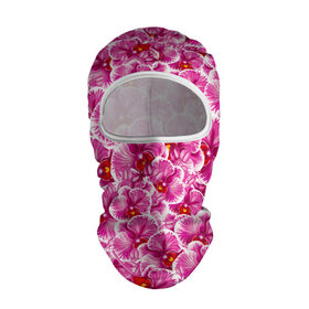 Балаклава 3D с принтом Розовые орхидеи в Новосибирске, 100% полиэстер, ткань с особыми свойствами — Activecool | плотность 150–180 г/м2; хорошо тянется, но при этом сохраняет форму. Закрывает шею, вокруг отверстия для глаз кайма. Единый размер | fashion flowers | pink | tropical | азия | бабочки | бразилия | букет | бутоны | джунгли | лепестки | лето | любимая | марта | нежные | орхидея | подарок | природа | растения | тропики | тропические | узор | цветение