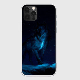 Чехол для iPhone 12 Pro Max с принтом Зимний волк в Новосибирске, Силикон |  | wolf | wolfs | волк | волки | волчара | животные | звери | зима | лес | природа | снег