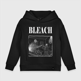 Детское худи Oversize хлопок с принтом Nirvana Bleach Бличь Нирвана в Новосибирске, френч-терри — 70% хлопок, 30% полиэстер. Мягкий теплый начес внутри —100% хлопок | боковые карманы, эластичные манжеты и нижняя кромка, капюшон на магнитной кнопке | Тематика изображения на принте: nirvana | nirvana bleach | грандж | грандж нирвана | дейв грол | крис новоселич | курт | курт кобейн | нирвана | нирвана альбом | черно белая nirvana | черно белая нирвана | черно белое nirvana | черно белое нирвана