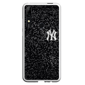 Чехол для Honor P Smart Z с принтом New York Yankees в Новосибирске, Силикон | Область печати: задняя сторона чехла, без боковых панелей | baseball | fashion | game | glitch | new york | sport | бейсбол | игра | мода | нью йорк | спорт