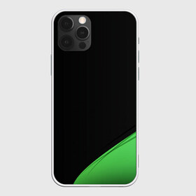 Чехол для iPhone 12 Pro Max с принтом минимализм в Новосибирске, Силикон |  | зеленый | зелень | минимализм | стильная