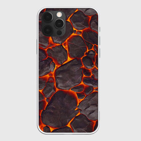 Чехол для iPhone 12 Pro Max с принтом Раскаленное Лава в Новосибирске, Силикон |  | colors | cosmic | lava | stars | yellow | брызги | звезды | краски | лава | планета | разводы красок | раскаленное лава