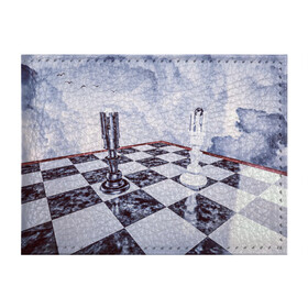 Обложка для студенческого билета с принтом Шахматы в Новосибирске, натуральная кожа | Размер: 11*8 см; Печать на всей внешней стороне | доска | игра | игровая | игры | короли | король | настольная | настольные | небеса | небо | облака | облако | спорт | туча | тучи | шахматный | шахматы