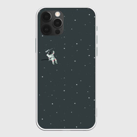 Чехол для iPhone 12 Pro Max с принтом Космонавт oops в Новосибирске, Силикон |  | space | астронавт | звезды | космонавт | космос | прикол | человек | юмор