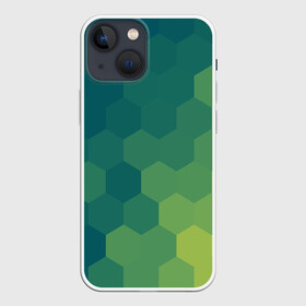 Чехол для iPhone 13 mini с принтом Hexagon в Новосибирске,  |  | орнамент | текстуры | узор | шестиугольник