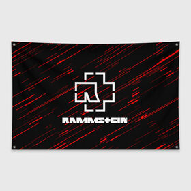 Флаг-баннер с принтом Rammstein. в Новосибирске, 100% полиэстер | размер 67 х 109 см, плотность ткани — 95 г/м2; по краям флага есть четыре люверса для крепления | music | rammstein | rock | индастриал метал | метал группа | музыка | музыкальная группа | немецкая метал группа | рамштайн | рок | хард рок