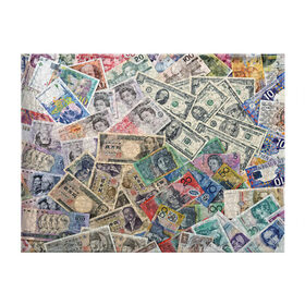 Обложка для студенческого билета с принтом Деньги в Новосибирске, натуральная кожа | Размер: 11*8 см; Печать на всей внешней стороне | арт | банкноты | валюта | деньги | доллары | зеленый | иена | красный | серый | синий | фунт стерлингов | юани