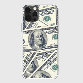 Чехол для iPhone 12 Pro Max с принтом Доллары в Новосибирске, Силикон |  | 100 долларов | арт | банкноты | валюта | деньги | доллары | зеленый | зелень | сто | сто долларов