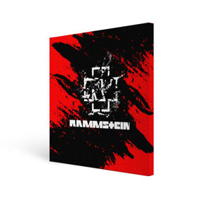 Холст квадратный с принтом Rammstein. в Новосибирске, 100% ПВХ |  | music | rammstein | rock | индастриал метал | метал группа | музыка | музыкальная группа | немецкая метал группа | рамштайн | рок | хард рок