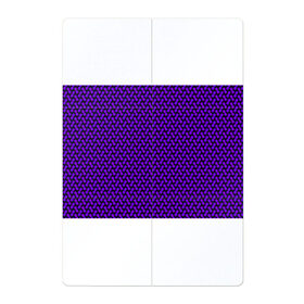 Магнитный плакат 2Х3 с принтом Dorri в Новосибирске, Полимерный материал с магнитным слоем | 6 деталей размером 9*9 см | abstraction | pattern | purple | shapes | абстракция | паттерн | фиолетовый | формы