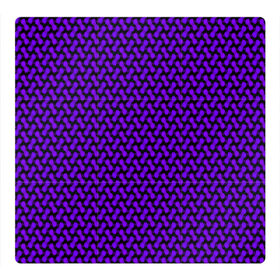 Магнитный плакат 3Х3 с принтом Dorri в Новосибирске, Полимерный материал с магнитным слоем | 9 деталей размером 9*9 см | Тематика изображения на принте: abstraction | pattern | purple | shapes | абстракция | паттерн | фиолетовый | формы