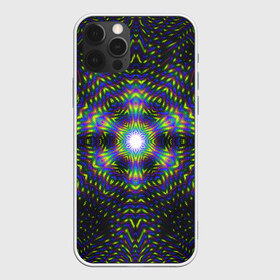 Чехол для iPhone 12 Pro Max с принтом Illusion в Новосибирске, Силикон |  | abstraction | colorful | illusion | pattern | stereo | абстракция | иллюзия | разноцветный | стерео | узор