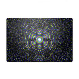 Пазл магнитный 126 элементов с принтом Illusion в Новосибирске, полимерный материал с магнитным слоем | 126 деталей, размер изделия —  180*270 мм | abstraction | colorful | illusion | pattern | stereo | абстракция | иллюзия | разноцветный | стерео | узор