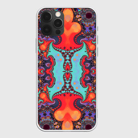 Чехол для iPhone 12 Pro Max с принтом Jecson в Новосибирске, Силикон |  | abstraction | colorful | fractal | pattern | shape | абстракция | разноцветный | узор | формы | фрактал