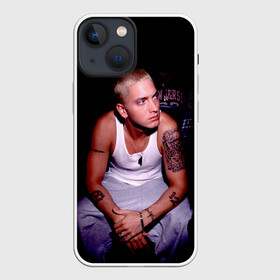 Чехол для iPhone 13 mini с принтом EMINEM в Новосибирске,  |  | eminem | rap | актёр | американский рэпер | композитор | маршалл | продюсер | рэп | рэпер | эминем