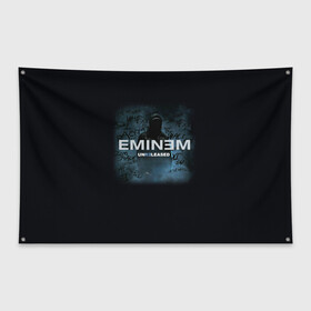 Флаг-баннер с принтом EMINEM в Новосибирске, 100% полиэстер | размер 67 х 109 см, плотность ткани — 95 г/м2; по краям флага есть четыре люверса для крепления | eminem | rap | актёр | американский рэпер | композитор | маршалл | продюсер | рэп | рэпер | эминем